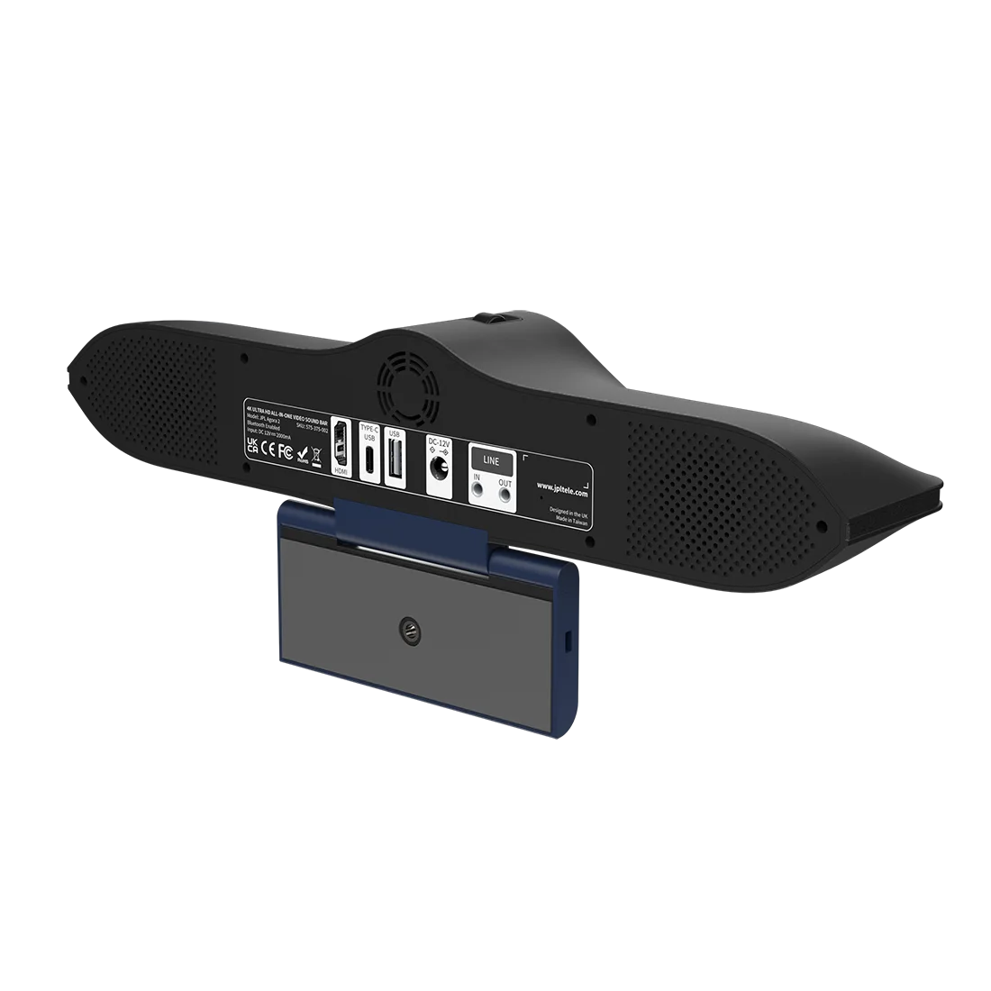 JPL Agora BYOD 4K Ultra HD All-In-One Video Sound Bar with Intelligent Zoom