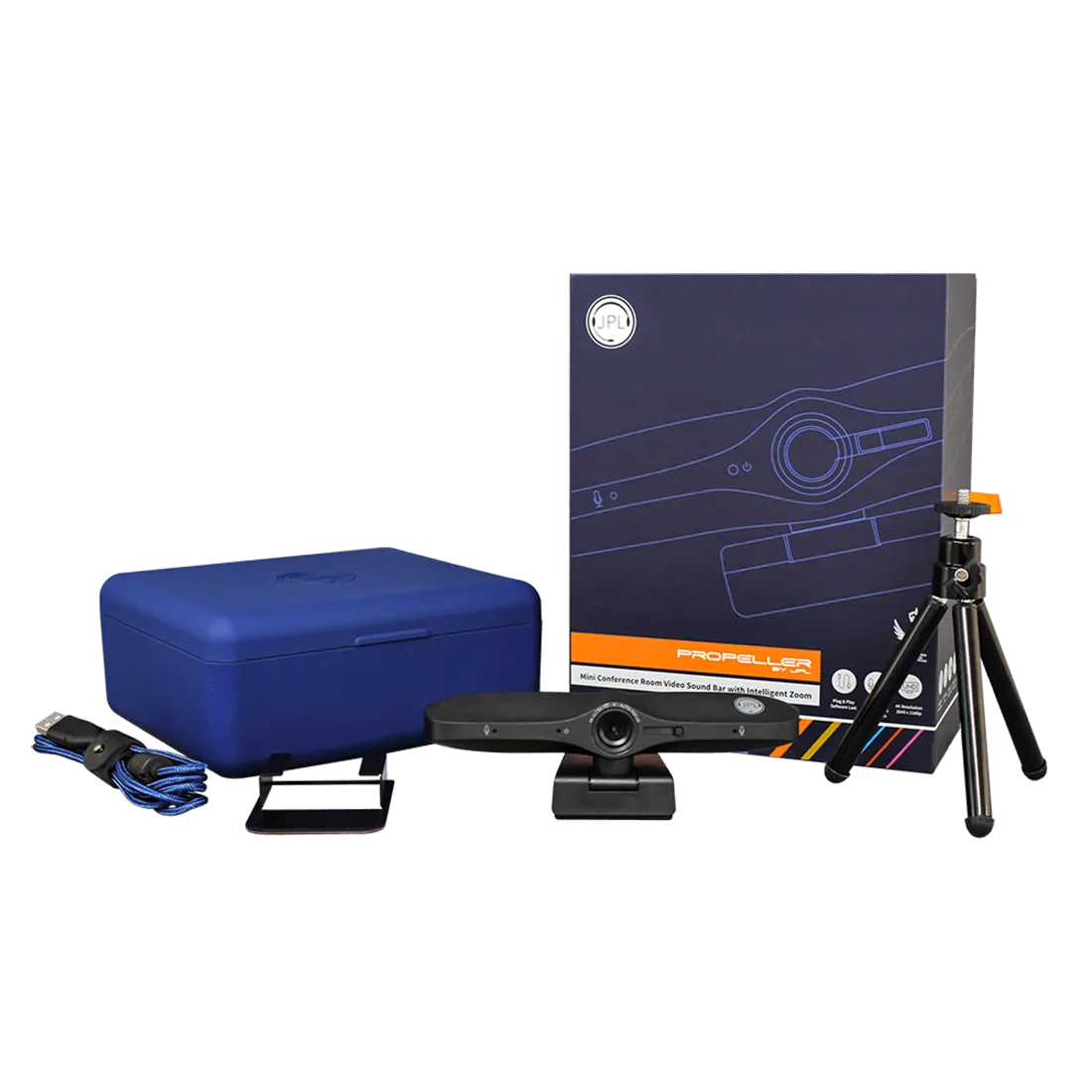 JPL Spitfire Mini Conference Room Video Sound Bar with Intelligent Zoom