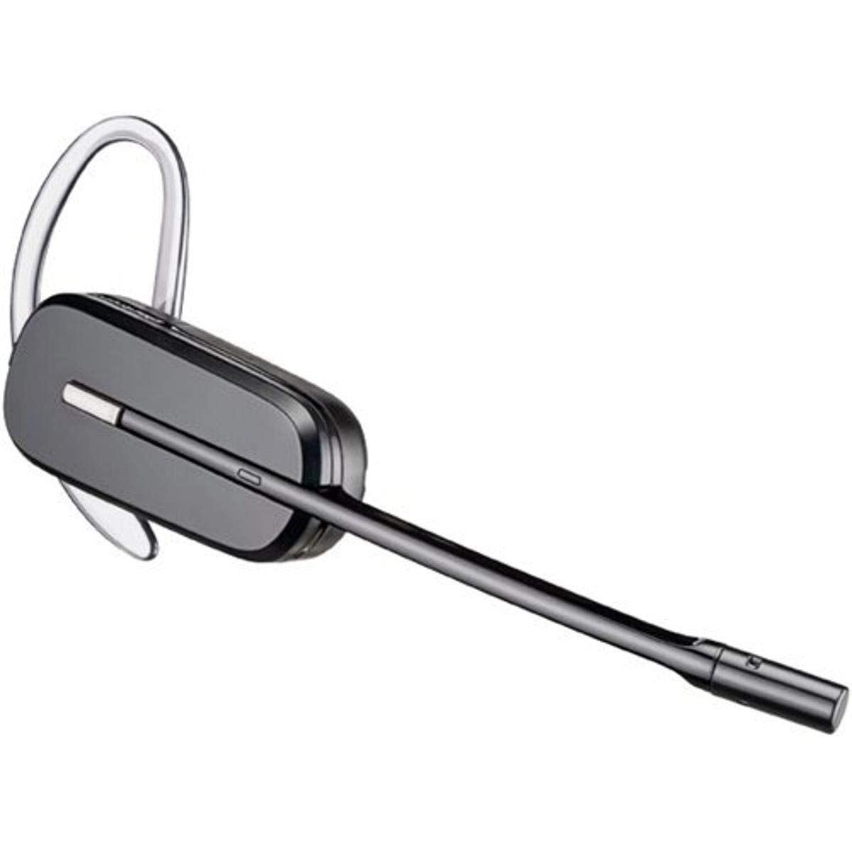 Introducing the Plantronics CS540 Spare Headset, a stylish black wireless headset with an elongated microphone boom. It boasts an adaptive power system designed for extended use. The ear hook offers a secure fit, making it ideal for hands-free communication and seamless conference collaboration. Please note that no charger is included (Product Code: 86179-01).