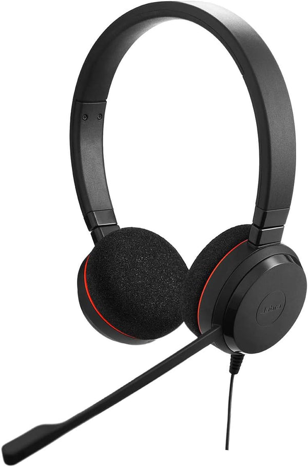 Jabra Evolve 20 UC Wired Stereo Headset Ready Headset Go