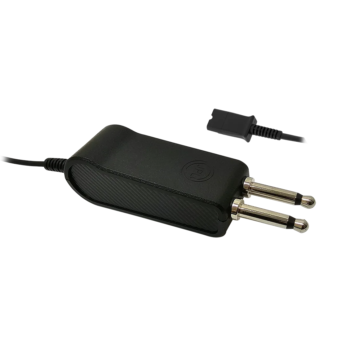 PBX BL-22+P Dual-prong PJ-7 headset adapter - Hands-free convenience for PBX and ACD operators