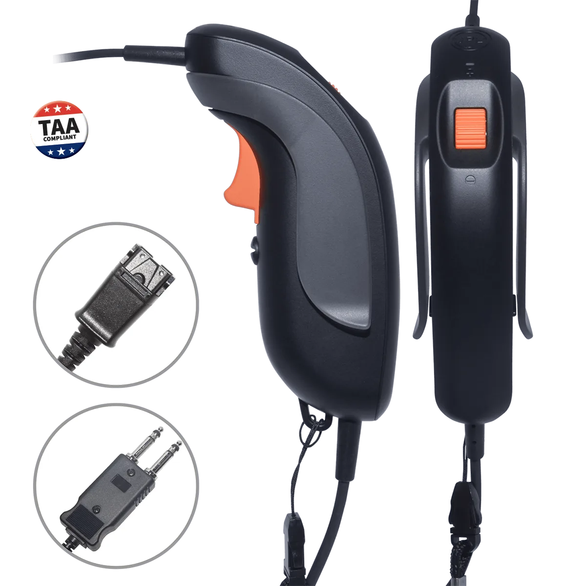 JPL Scout 300 Push-to-talk Trigger Switch Headset Adapter