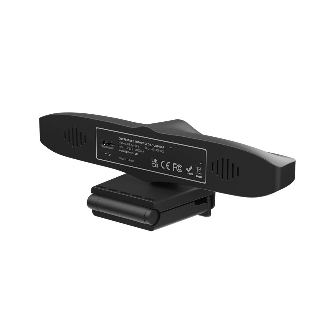 JPL Spitfire Mini Conference Room Video Sound Bar with Intelligent Zoom